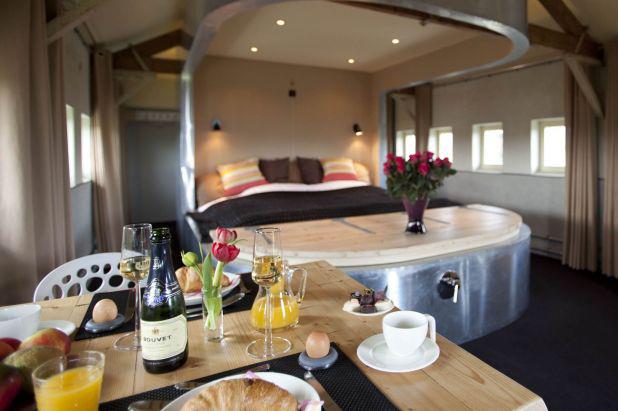 Origineel overnachten in een B&B in een oude graanopslag13