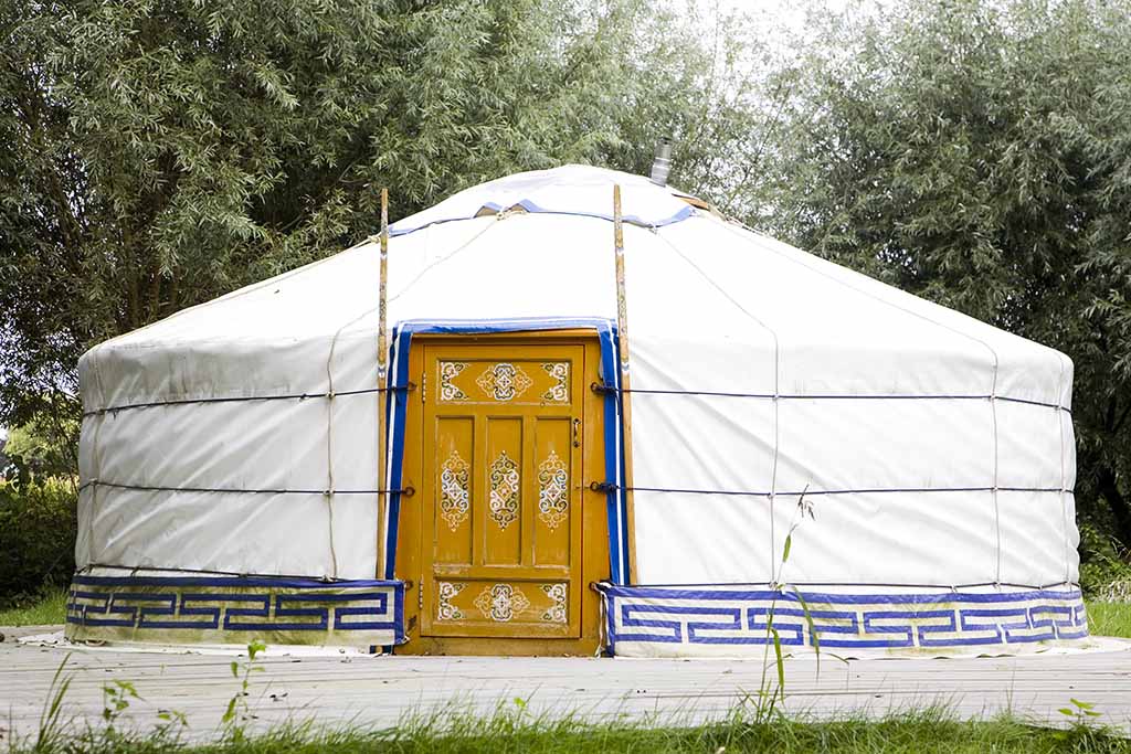 Sfeervol overnachten in een Yurt in Drenthe