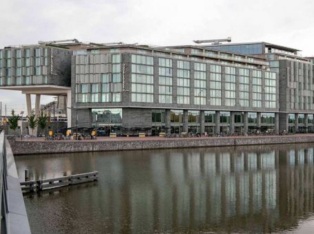 Double Tree by Hilton Hotels met prachtig uitzicht over Amsterdam