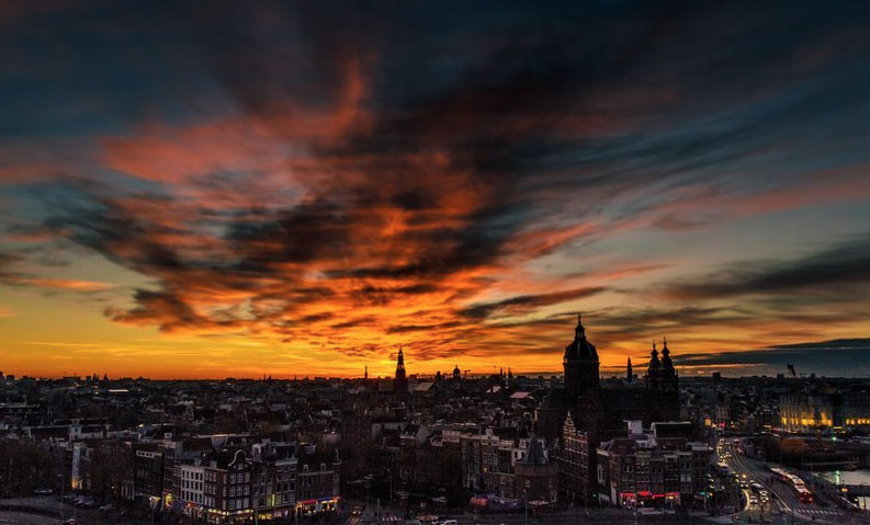 Bijzondere Overnachting Origineel Overnachten Double Tree by Hilton Hotels met prachtig uitzicht over Amsterdam20
