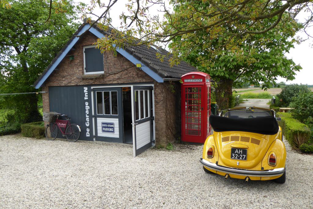 Slapen in B&B Garage Inn in het Brabantse Hank