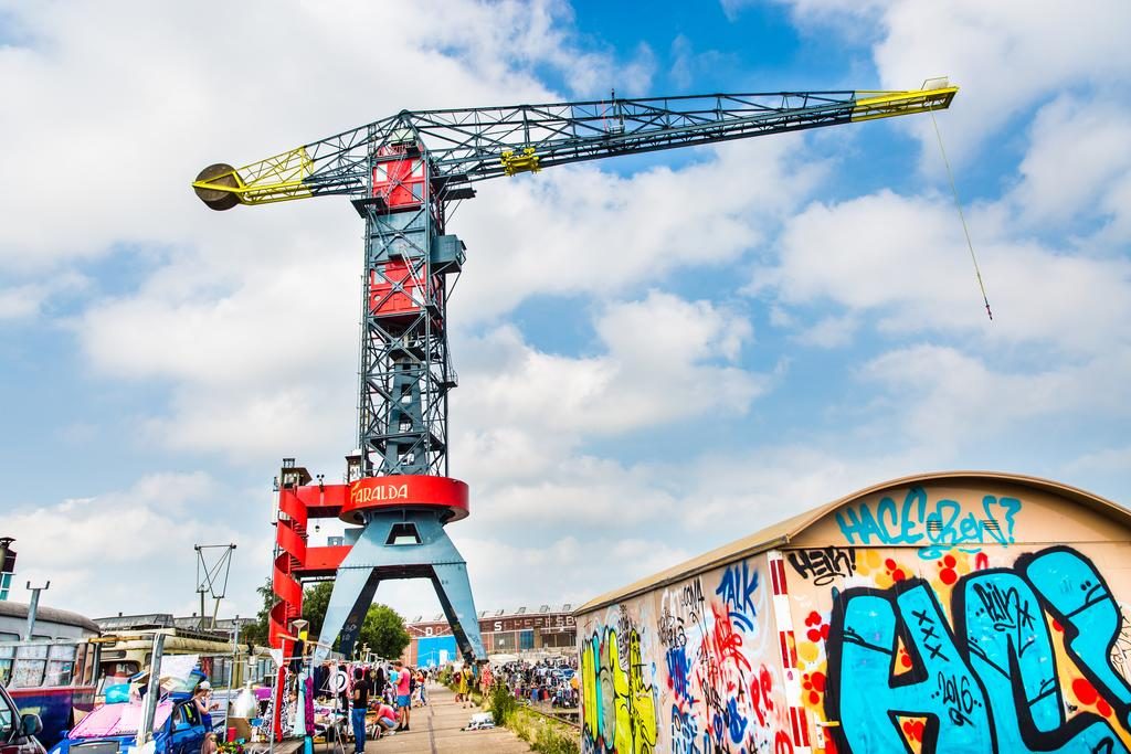 Bijzondere Overnachting Origineel Overnachten Slapen in het Faralda kraanhotel Amsterdam1