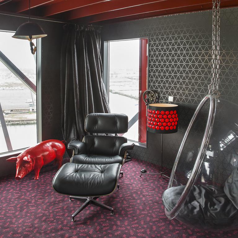 Bijzondere Overnachting Origineel Overnachten Slapen in het Faralda kraanhotel Amsterdam16