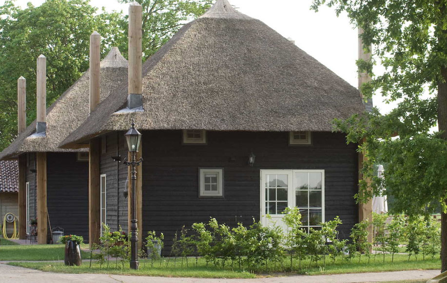 Gezellige B&B De Grimberghoeve in een hooiberg