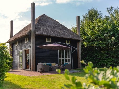Slapen in een hooiberg op een luxe vakantiepark