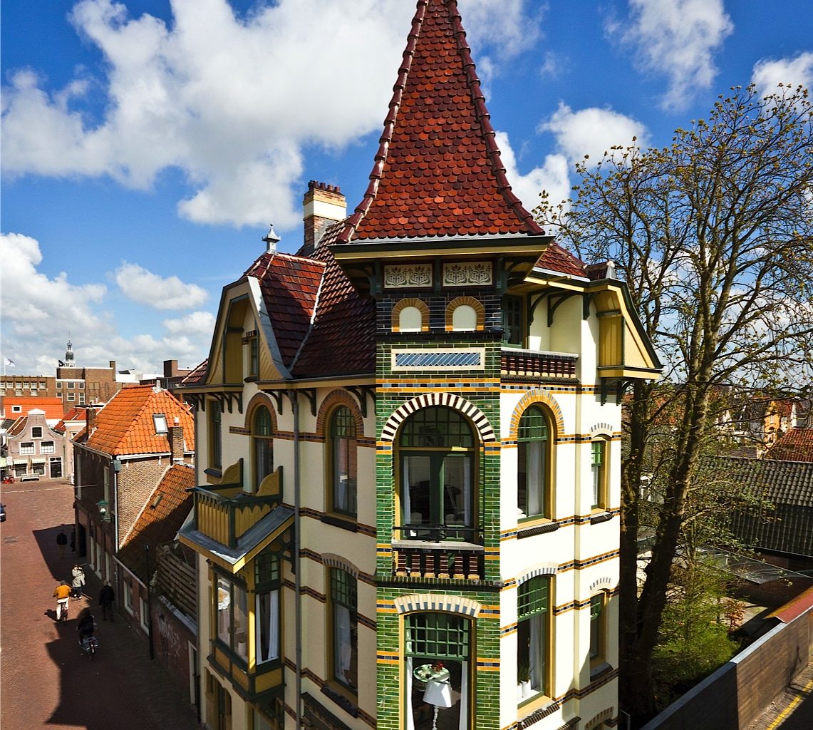 Slapen in een mini-kasteel in Alkmaar