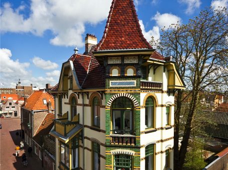 Slapen in een mini-kasteel in Alkmaar