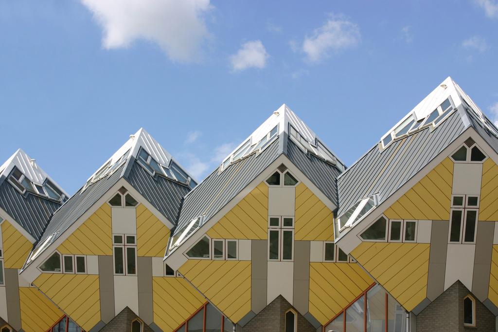 Slapen in een kubuswoning in Rotterdam