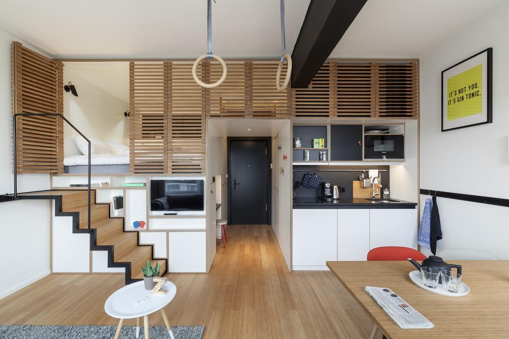 Slapen in Zoku Apartments Amsterdam