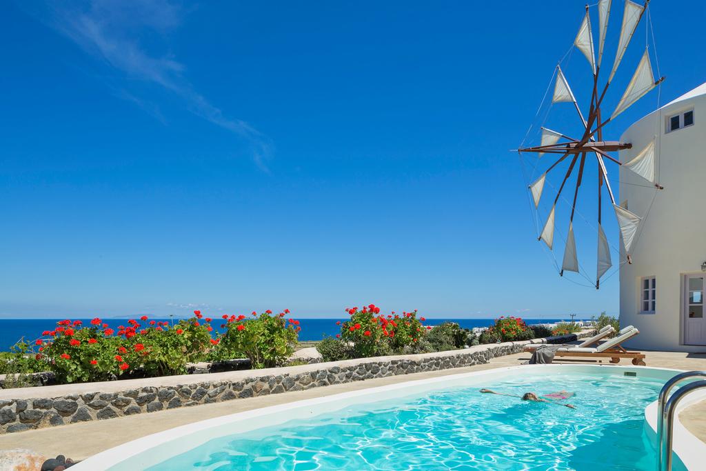 Vakantie windmolen villa Santorini Griekenland 2