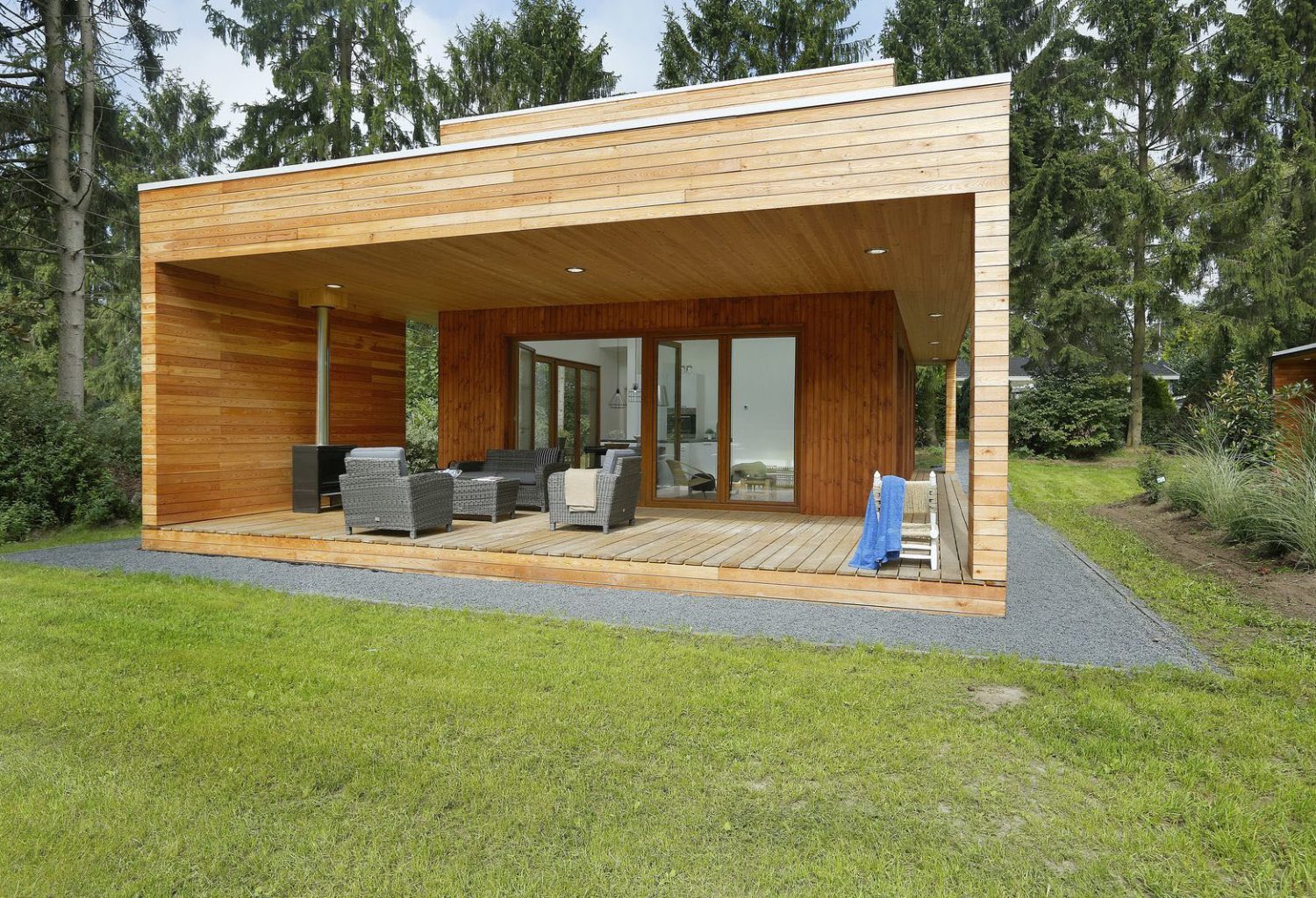 Luxe natuurlodge in de bossen van Twente