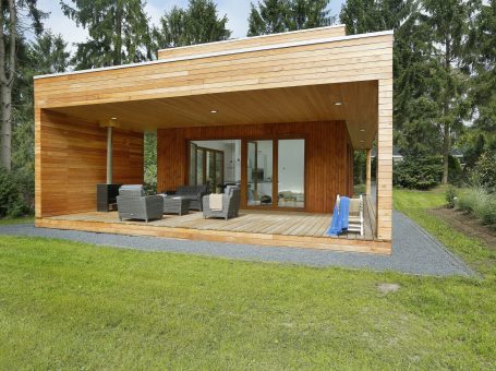 Luxe natuurlodge in de bossen van Twente