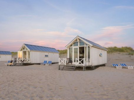 Haagse strandhuisjes in Kijkduin
