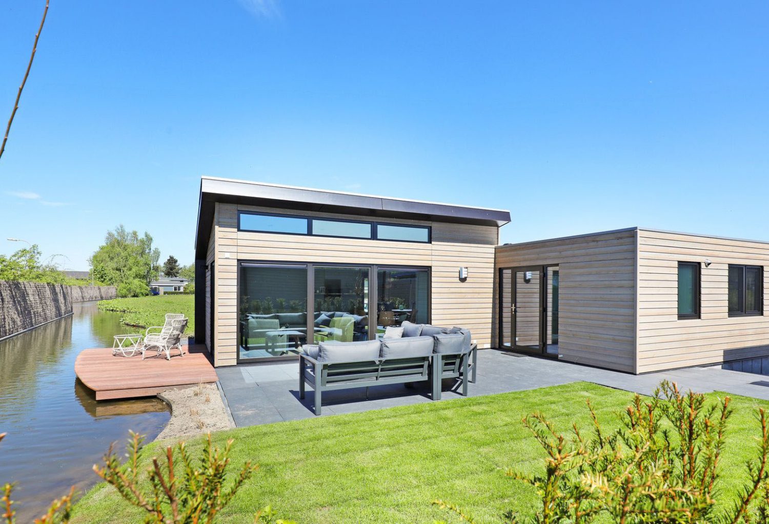 Watervilla aan het Veluwemeer voor families