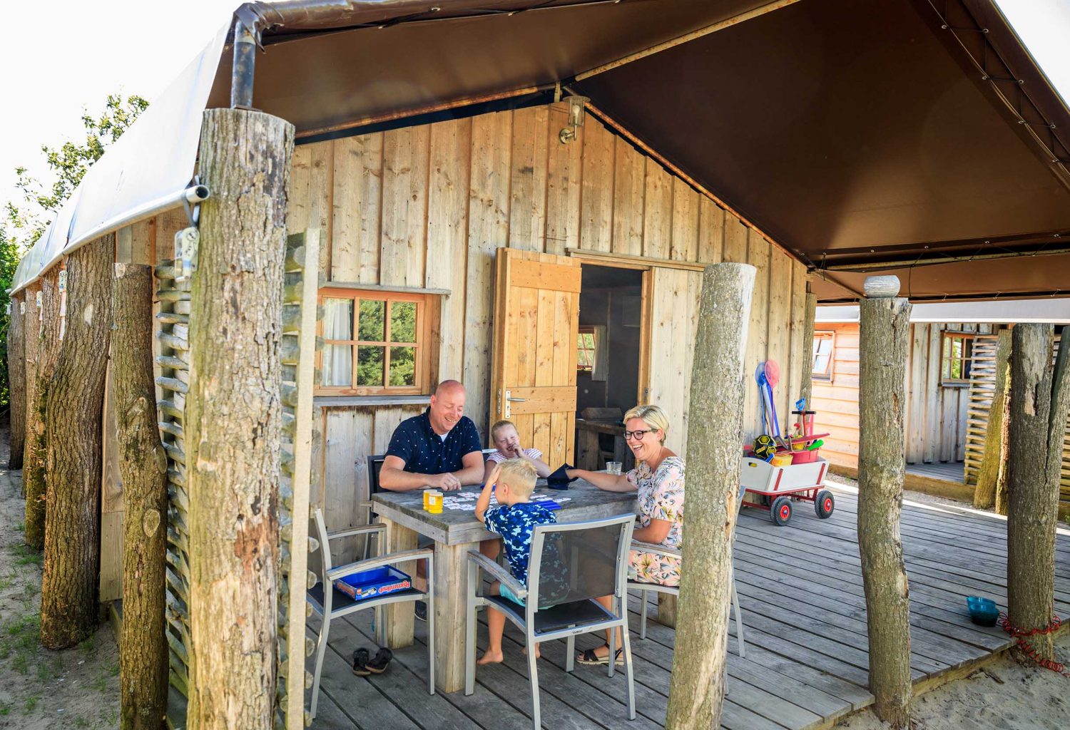 Slapen in een strandlodge op Strandpark De Zeeuwse Kust Renesse