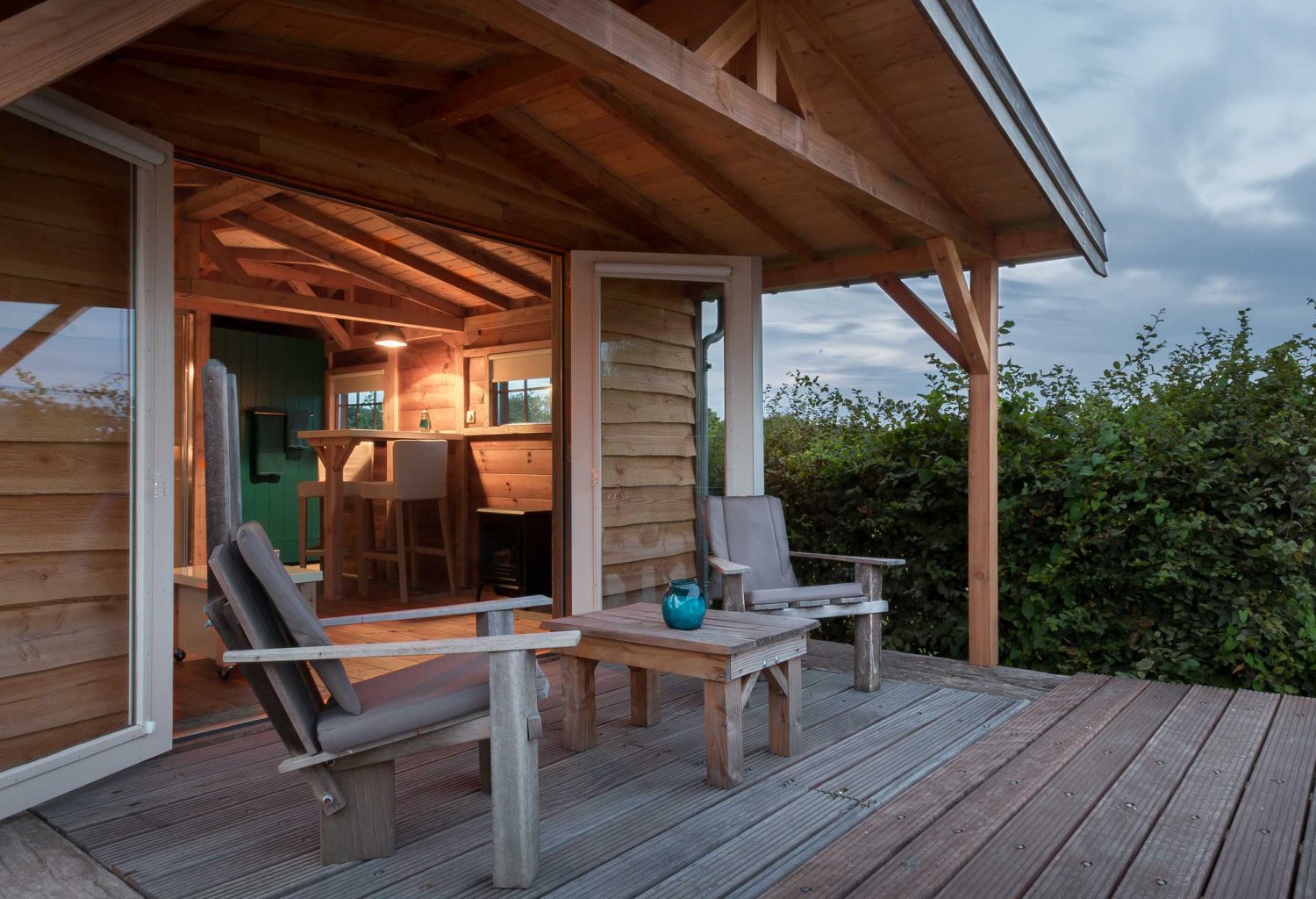 Slapen in het Vroon bij Glamping aan de Zeeuwse Kust