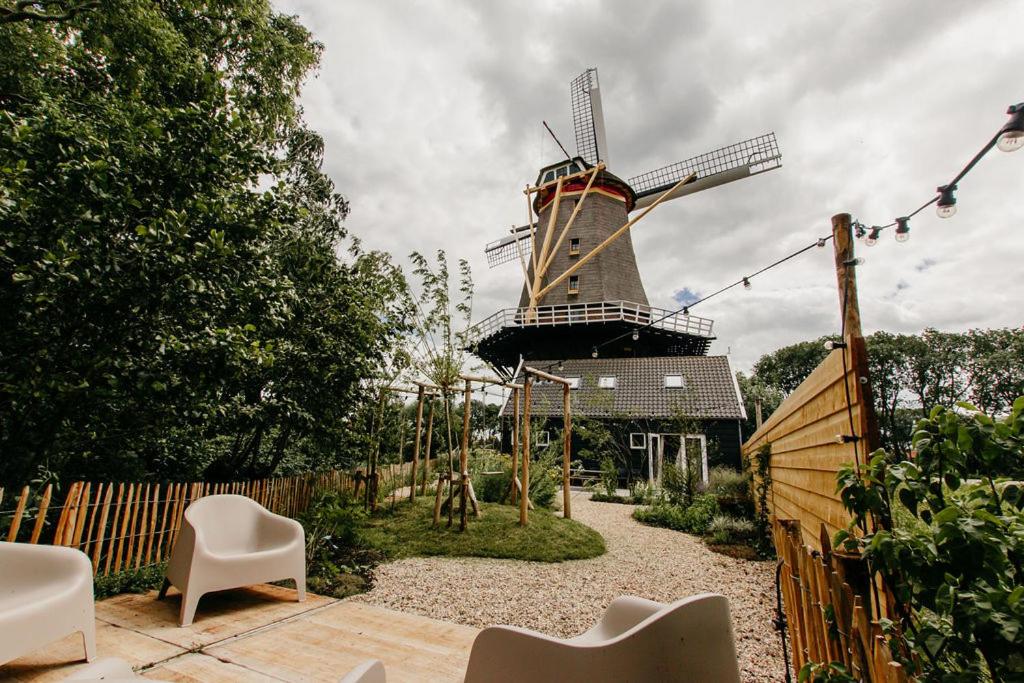 Slapen in een molen in Arkel